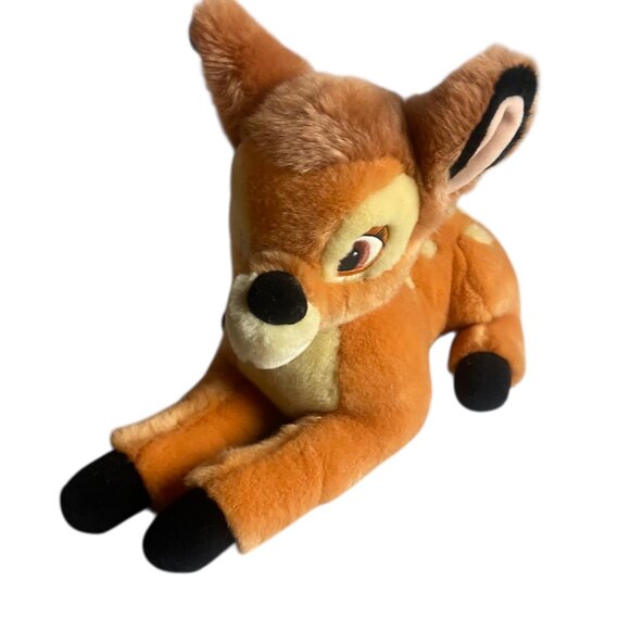 Disney Store Exclusive Bambi Plush Baby Deer Sitting Fawn Stuffed Animal - Picture 1 of 7